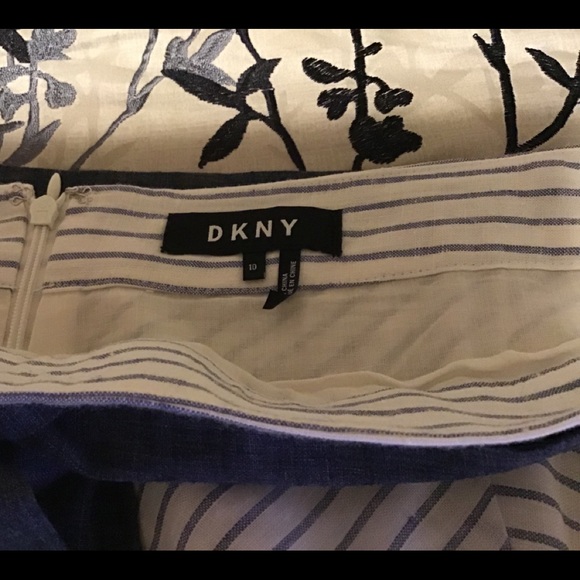 Linen Blend Skirt - Picture 5 of 6